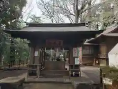 世田谷八幡宮の手水