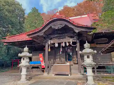 阿豆佐味天神社の本殿・本堂