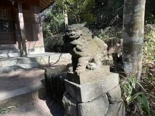 火頭古神社の狛犬