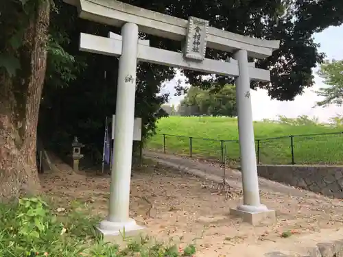 金村神社の鳥居