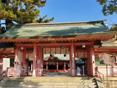 長田神社の山門・神門