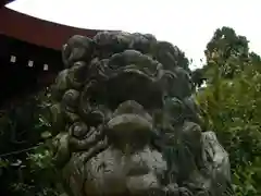 松陰神社の狛犬