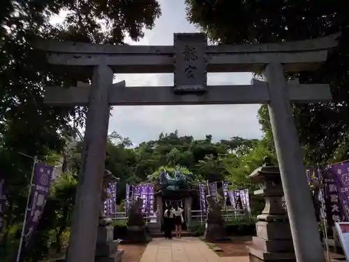 江島神社の鳥居