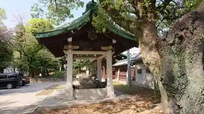 真清田神社の手水舎