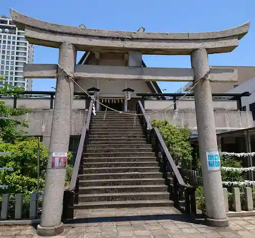 中野天満神社の鳥居