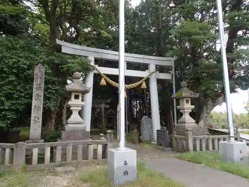 篠原神社の鳥居