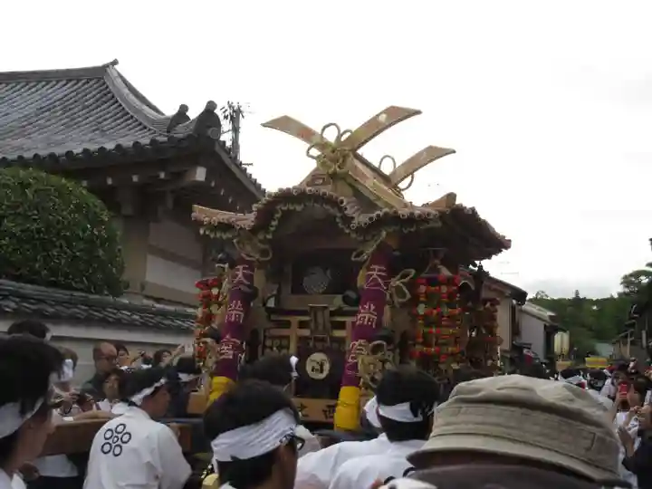 北野天満宮のお祭り