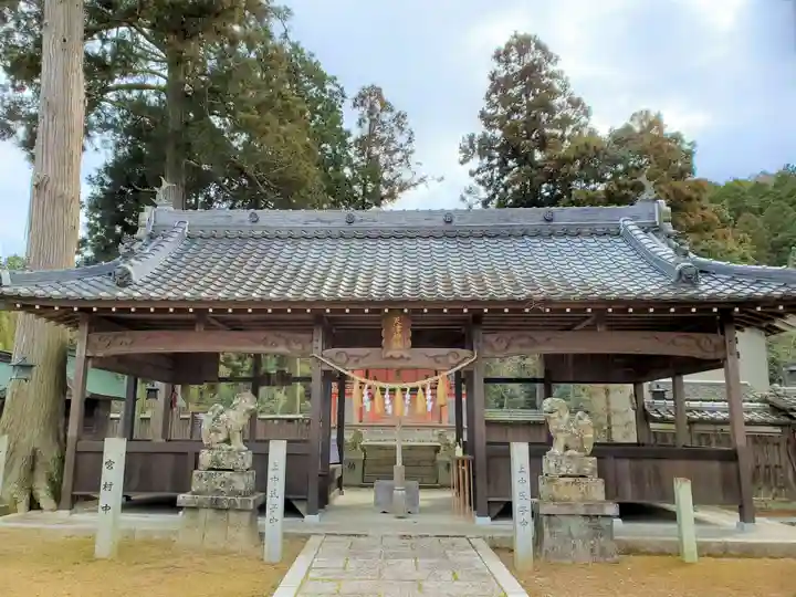 天津神社の本殿・本堂