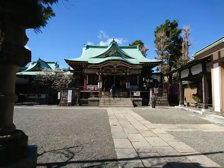 諏訪神社の本殿・本堂
