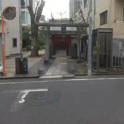 栁神社の鳥居