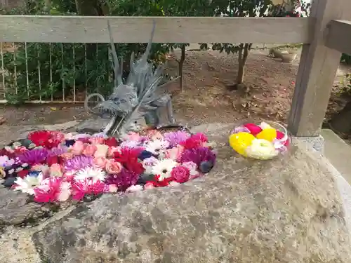 彌都加伎神社の手水舎