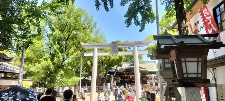 石切劔箭神社の鳥居