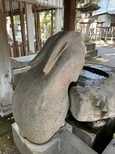 調神社の手水