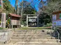 磯部稲村神社の鳥居