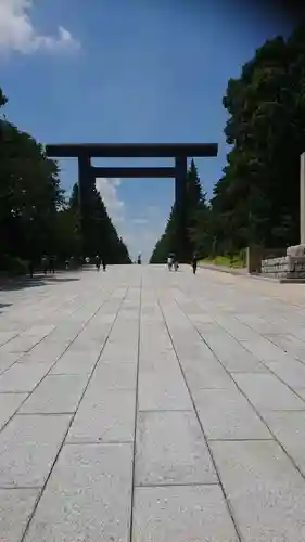 靖國神社の鳥居