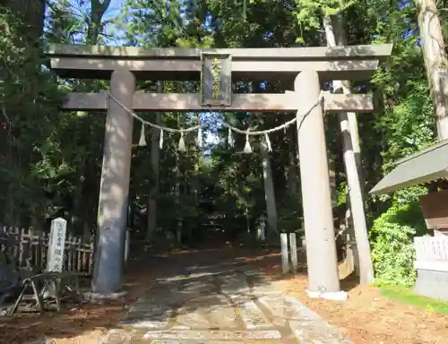 大宮熱田神社の鳥居