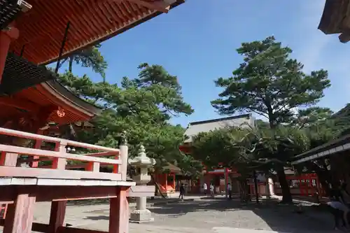 日御碕神社の庭園