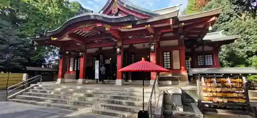 世田谷八幡宮の本殿・本堂