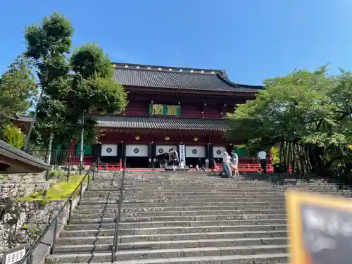日光山輪王寺三仏堂の本殿・本堂