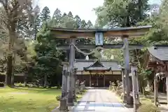 諸杉神社の鳥居