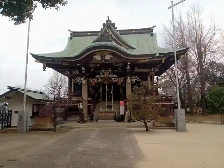 諏訪神社の本殿・本堂