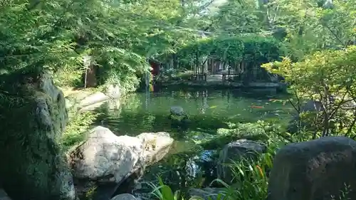 愛宕神社の庭園