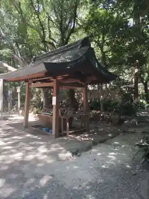 高座結御子神社(熱田神宮摂社)の手水舎