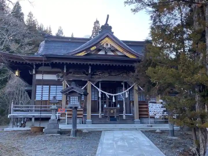 山口八幡宮の本殿・本堂