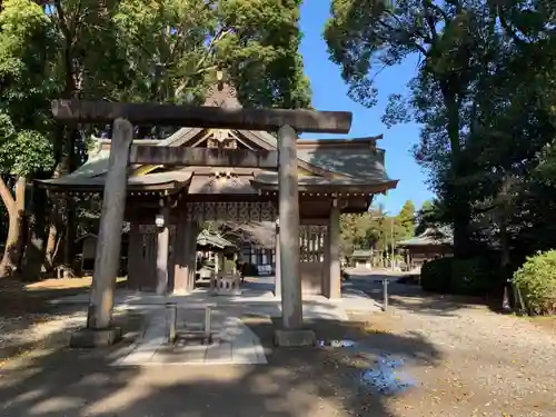 姉埼神社の鳥居