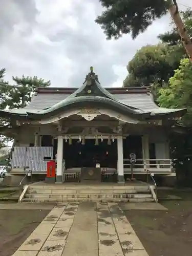 天沼八幡神社の本殿・本堂