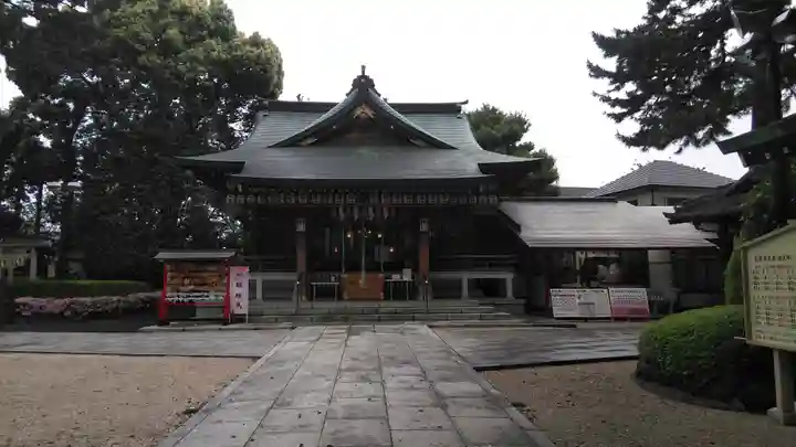 中野沼袋氷川神社の本殿・本堂
