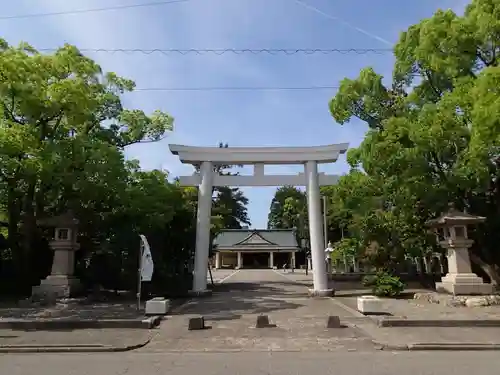 福井県護国神社の鳥居