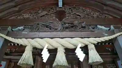 越中一宮 髙瀬神社の本殿・本堂