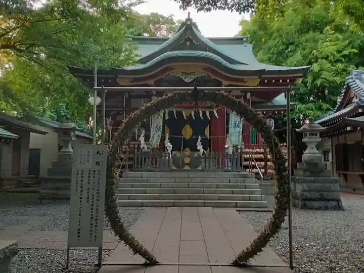 南沢氷川神社の本殿・本堂