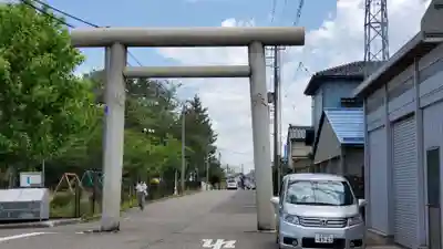 山之下神明宮の鳥居