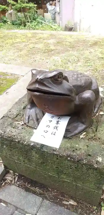 城内稲荷神社の狛犬