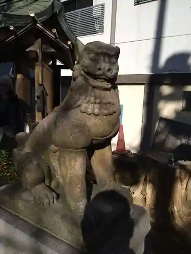 吉原神社の狛犬