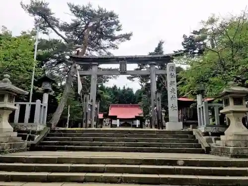 網走神社の鳥居