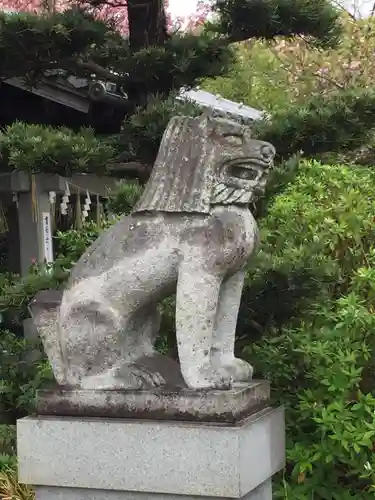 比佐豆知神社の狛犬