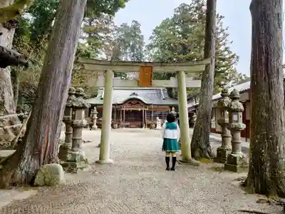 積田神社の鳥居