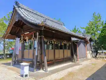 八劔社(竹田)の本殿・本堂