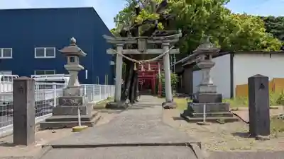 光金稲荷神社の鳥居