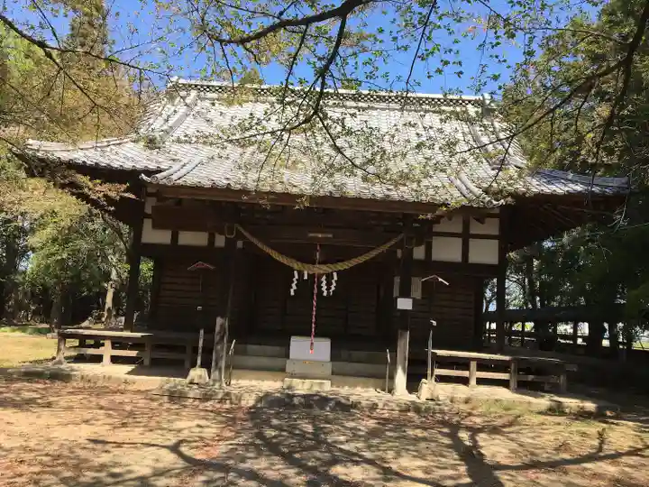 倭文神社の本殿・本堂