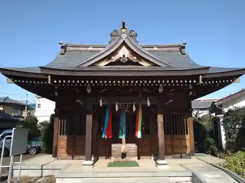 本天沼稲荷神社の本殿・本堂