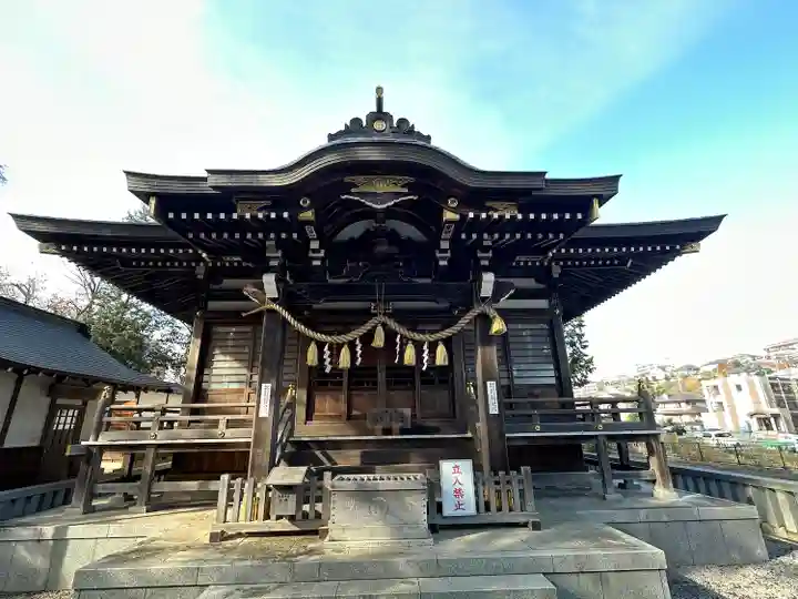 御霊神社の本殿・本堂
