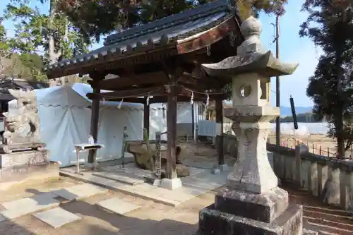 新宮神社の手水舎