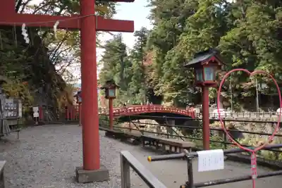 神橋(二荒山神社)の鳥居