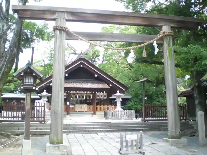 和泉國一之宮 大鳥大社の鳥居