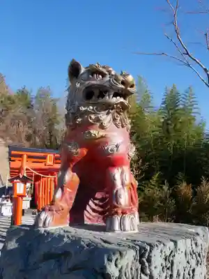 石鎚神社(関東石鎚神社)の狛犬
