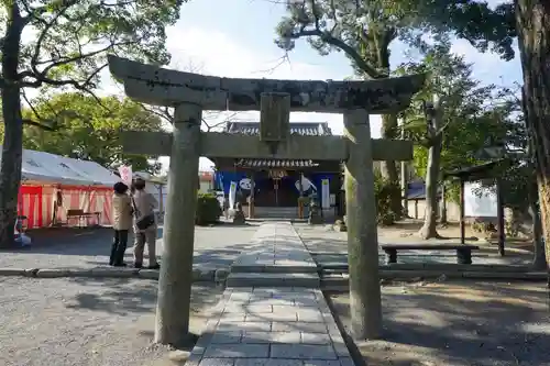 坂本八幡宮の鳥居